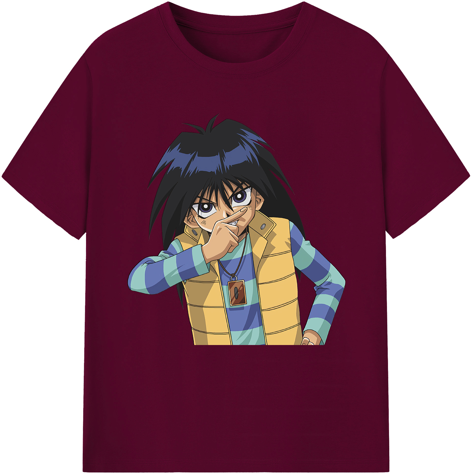 （画像用） 遊☆戯☆王 Yu-Gi-Oh! レディースカジュアルプリントTシャツ（綿100％）
